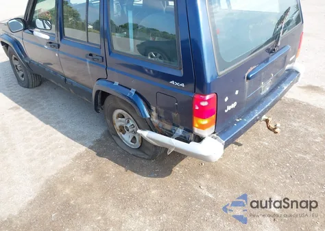 2001 Jeep Cherokee Sport из США, поврежденный, VIN 1J4FF48S91L513926